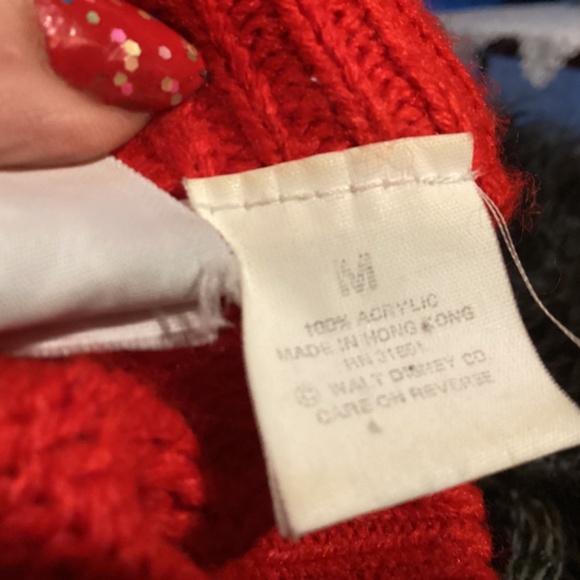 MICKEY MOUSE SWEATER LOOK 👀 AT THIS UNISEX ITEM. VINTAGE. DISNEY - Picture 11 of 11